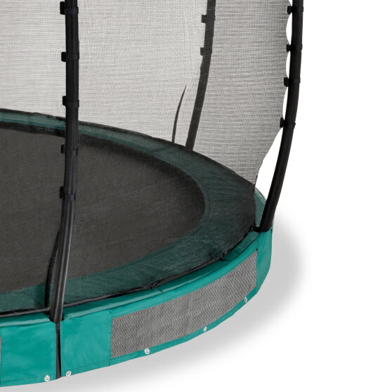 EXIT Allure Classic nedgravet trampolin ø366cm - grøn